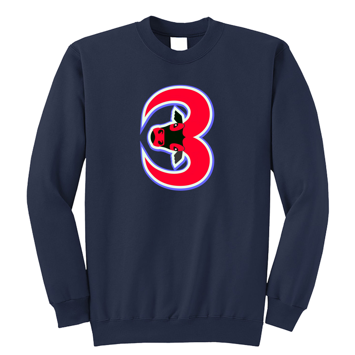 "3" Sweatshirt