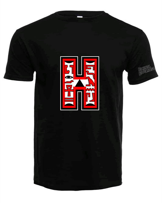 Letter  H  T-shirt